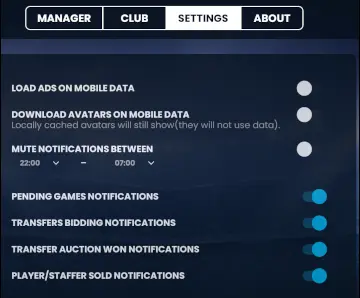 Game Settings Image